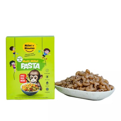 MilletnMinutes Multi-Millet Pasta – Healthy, Gluten-Free Pasta Made from a Blend of Millets –192g MilletnMinutes Multi-Millet Pasta – Healthy, Gluten-Free Pasta Made from a Blend of Millets –192g