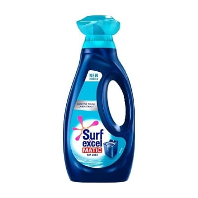 Surf Excel Matic Top Load Liquid Detergent 1L|| Specially designed for Tough Stain Removal on Laundry in Washing Machines