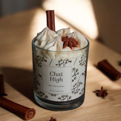 Scented Latte Jar Candle-Chai Latte Jar Candle