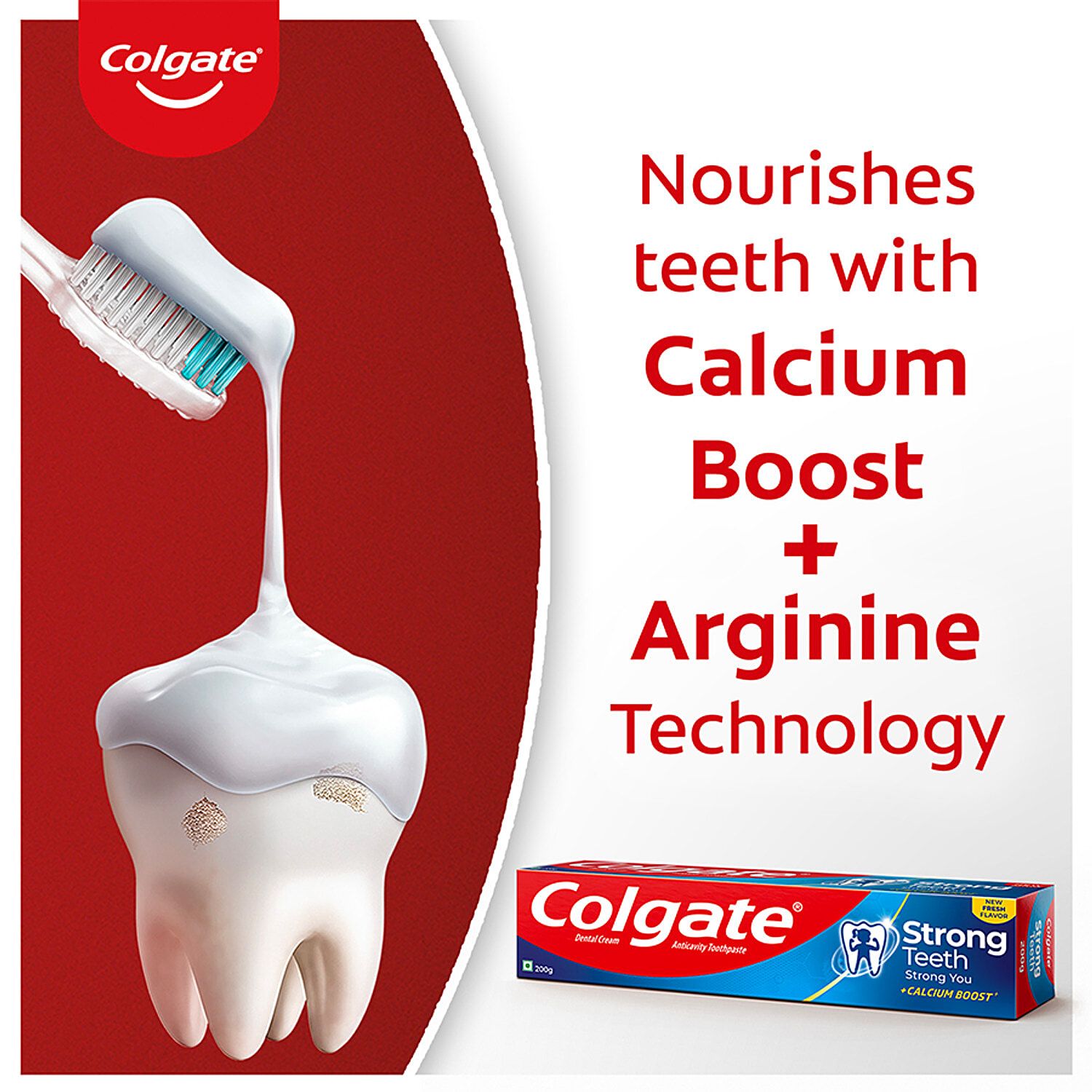 Colgate Strong Teeth Anticavity Toothpaste, 300 G