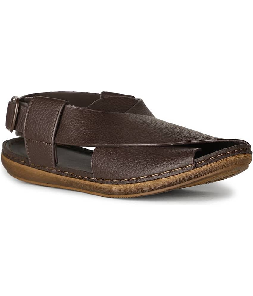 Bata - Brown Men's Sandals