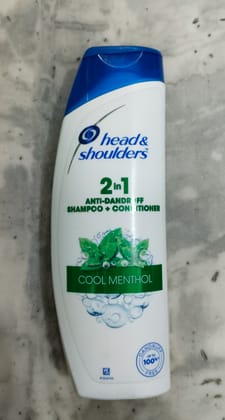 Head and shoulder 2 in 1 anti-Dandruff shampoo+condition cool menthol 340 ml
