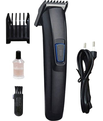 geemy - Rechargeable Hair Black Cordless Beard Trimmer With 45 minutes Runtime