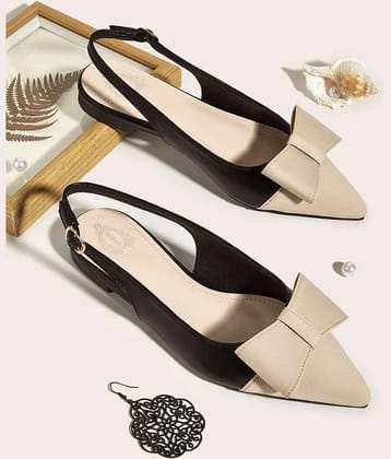 Shoetopia - Cream Women's Flats