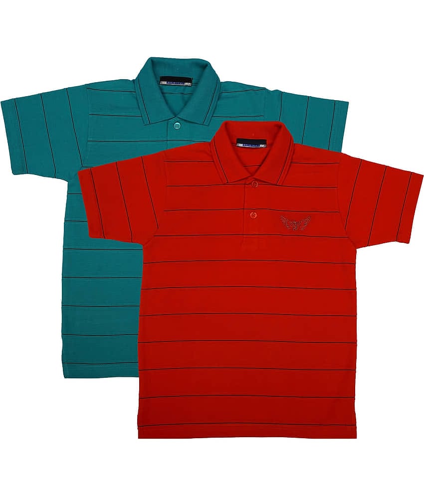 NEUVIN Pack of 1 Boys Cotton Blend T-Shirt ( Multi Color )