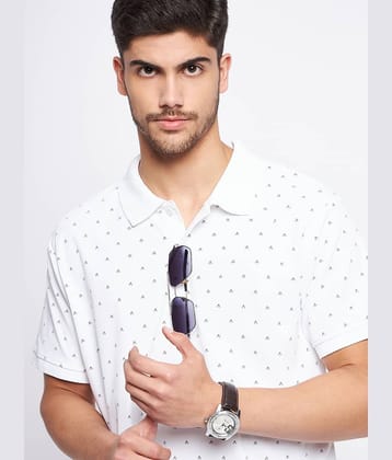 MXN Pack of 1 Cotton Regular Fit Printed Half Sleeves Men's Polo T Shirt ( Green )