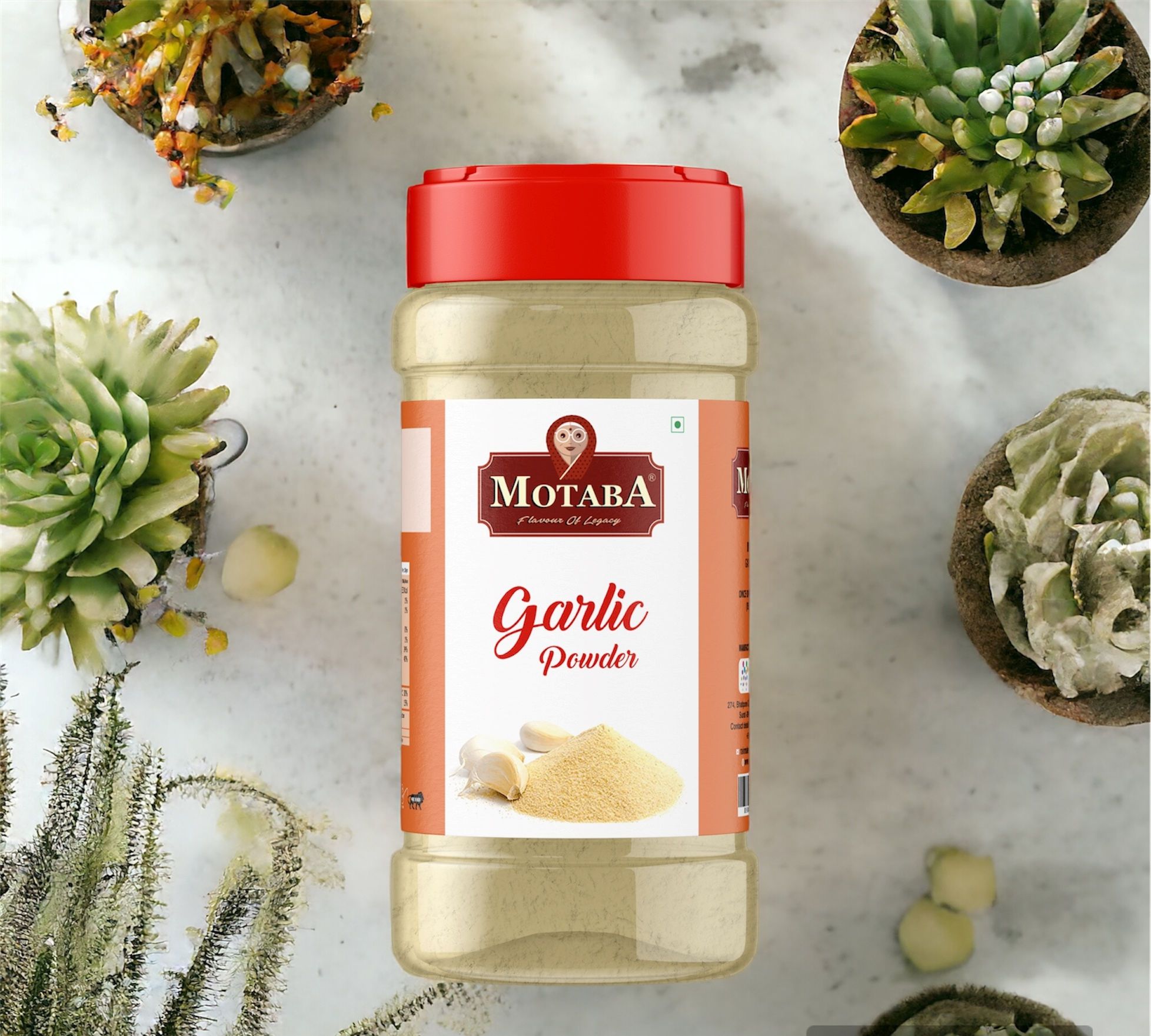 MOTABA Pure Dehydrated Garlic Powder (Lahsun Powder), 100 gm