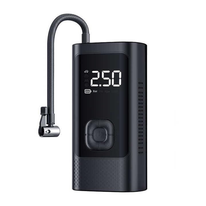 Portable Electric Air Compressor Pump 150 PSI Tire Inflator for Cars, Bikes, Balloons, Powered via 12V Car Charger