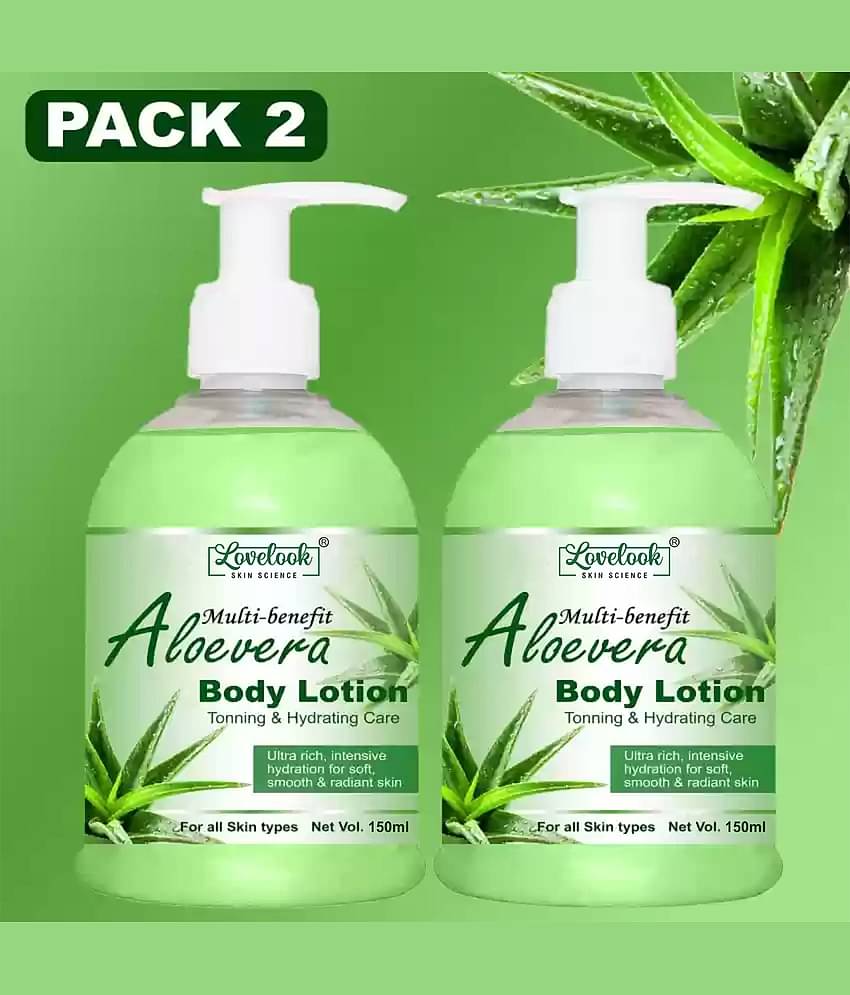 Lovelook Moisturizing Lotion For All Skin Type 300 ml ( Pack of 2 )