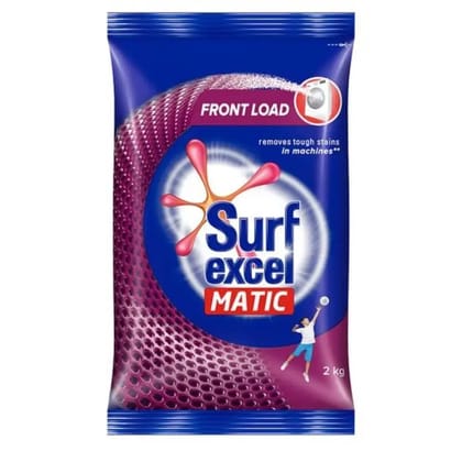 Surf Excel Matic Front Load Detergent Powder Pack

2 Kgs
