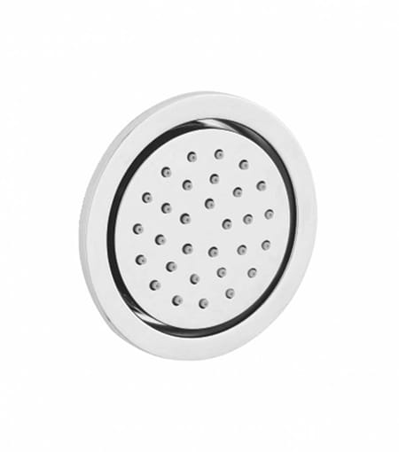 Body Shower Round 130mm with Adjustable Cap & Rubit Cleaning System