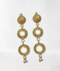 PRABU Trendy Geometric Dangle Earrings