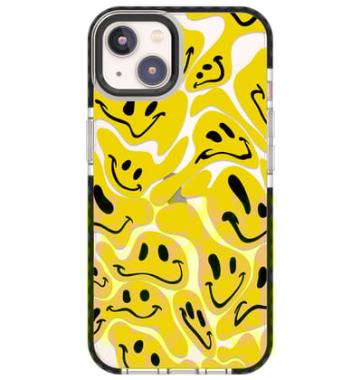 Drippy-yellow-iPhone 15 Pro Max / Black