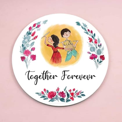 Dance Couple - Handpainted Personalised Name Plate