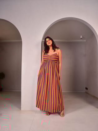 Hazel Strappy Dress-XS