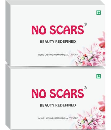 No Scars - Skin Whitening Bathing Bar for All Skin Type ( Pack of 2 )