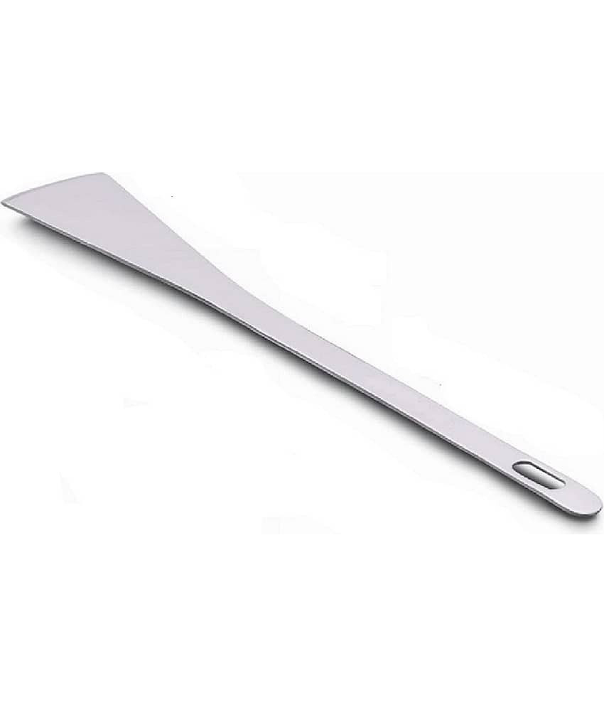 Dynore Silver Steel Flipper Spatula ( Pack of 1 )