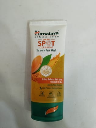 Himalaya Dark Spot Clearing Turmeric face wash boosts skin radiance 