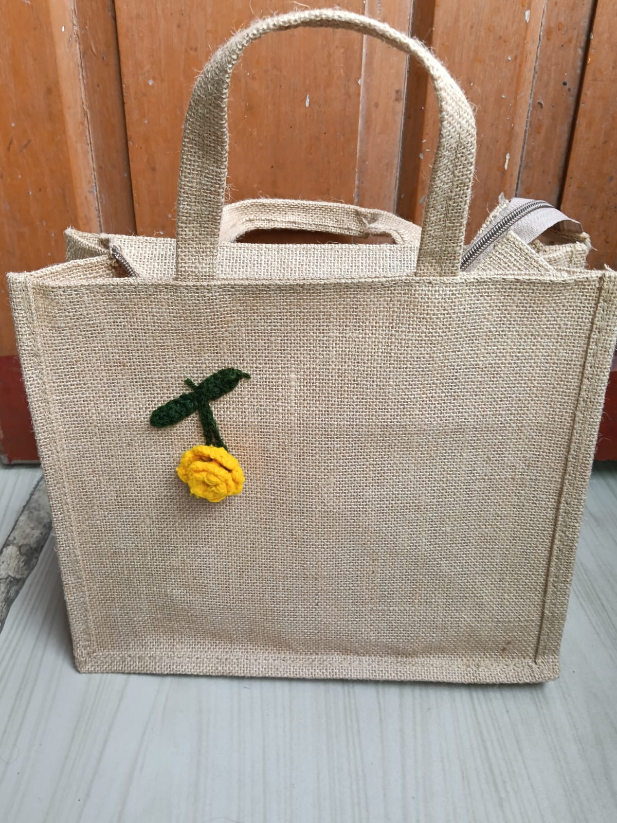 Hand made jute bag Pack Of 5