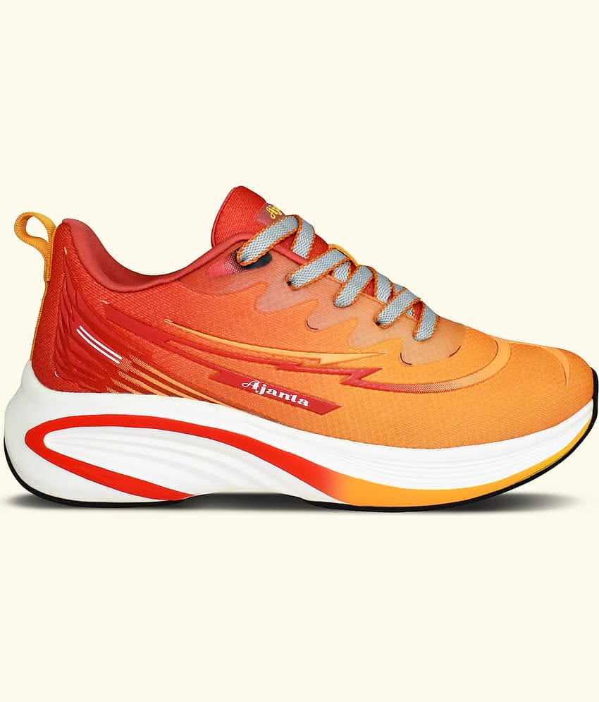 Ajanta EG1036 Orange Men's Sports Running Shoes