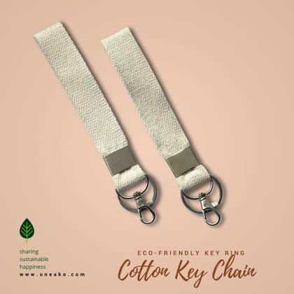 Cork Cotton Key Chain 2Pcs