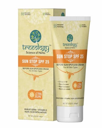 Treeology Herbal Plant Based SPF 25 Sun Protection Cream Treeology Herbal Plant Based SPF 25 Sun Protection Cream