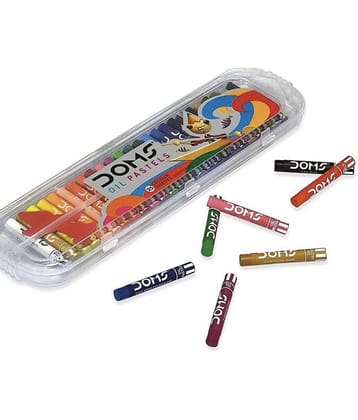Doms Creativ Combo 24 Supersoft Pencil Colour & 25 Oil Pastel