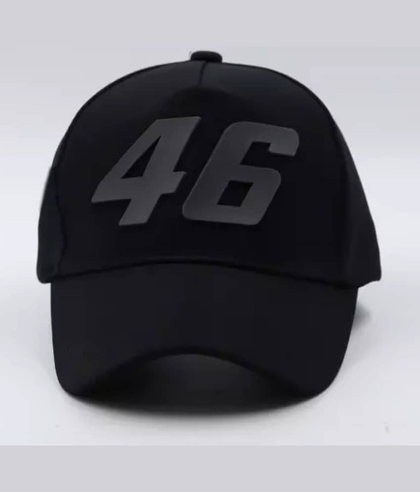 Alamos Pack of 1 Cotton Blend Men's Cap ( Black )
