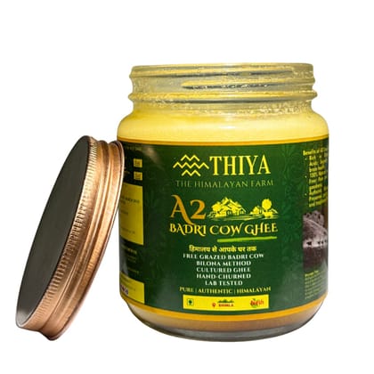 Thiya A2 Badri Cow Ghee | Bilona Method | Pure Desi Ghee from Free-Grazing Cows | Himalayan Superfood | Himachal Pradesh