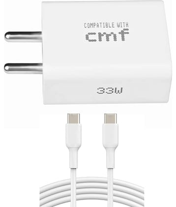 33W USB Type C Charger Adapter for Nothing CMF Phone 1/Phone 2/2a/2a Plus/3a/3a Plus Phone 1/Tablet/Samsung M05/M35/M15/F15/M14, 33watt Fast Charge Adapter for Other Type-C Devices