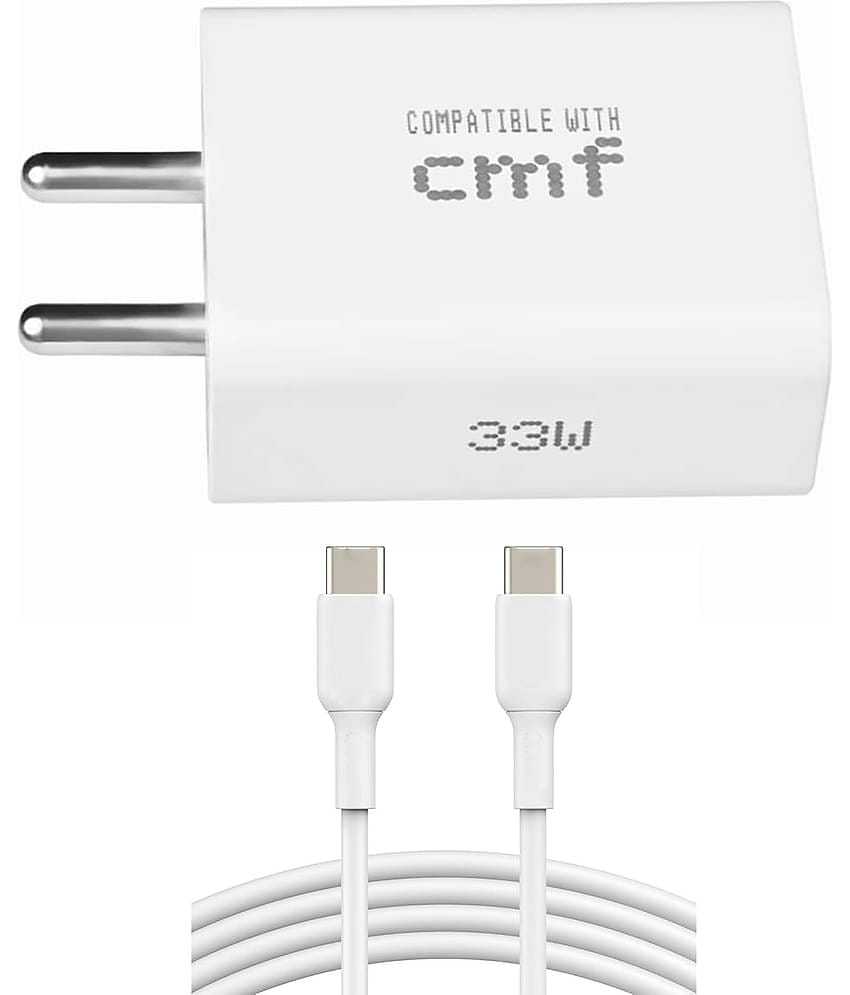 33W USB Type C Charger Adapter for Nothing CMF Phone 1/Phone 2/2a/2a Plus/3a/3a Plus Phone 1/Tablet/Samsung M05/M35/M15/F15/M14, 33watt Fast Charge Adapter for Other Type-C Devices