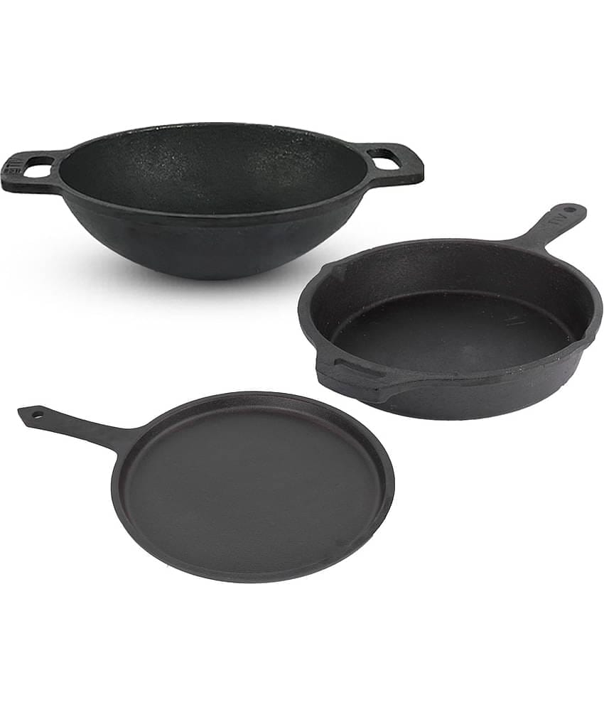 The Indus Valley - Black Cast Iron ( Set of 1 )