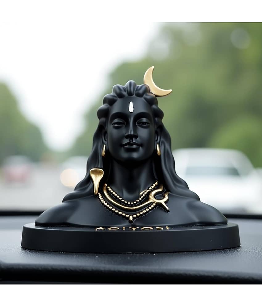 Unico Traders Resin Lord Shiva Idol ( 10 cm )