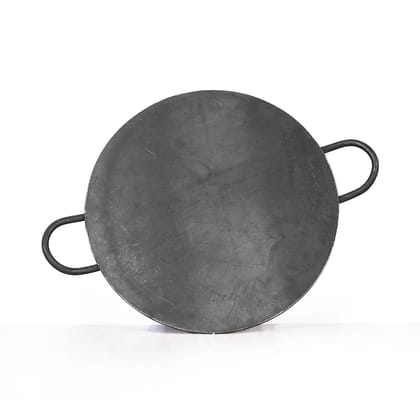 Iron Flat Dosa Tawa 12" - Double Handle