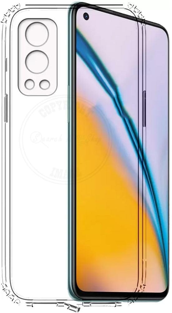 PLUGTECH TPU Ultra Hybrid Clear Camera Protection Back Cover Case for OnePlus Nord 2