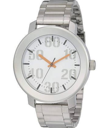 Axton Silver Stainless Steel Analog Men's Watch