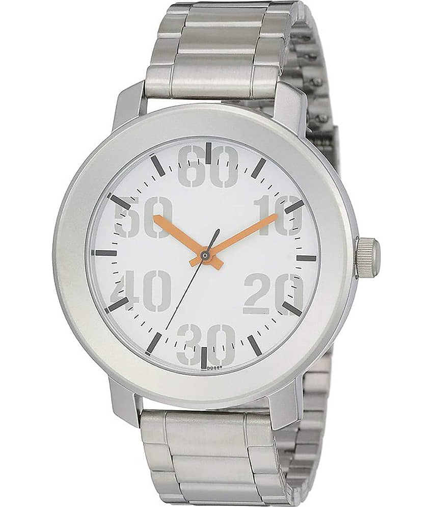 Axton Silver Stainless Steel Analog Men's Watch