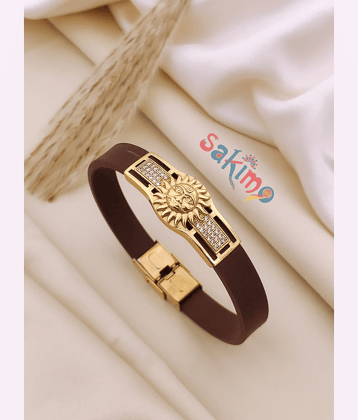 sakimo Brown Bracelet ( Pack of 1 )