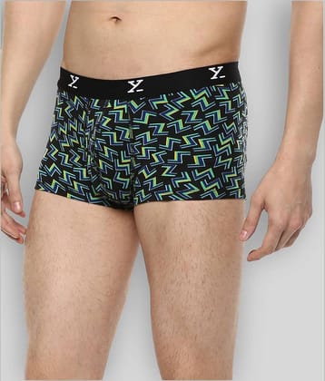XYXX Pack of 2 Modal Trunks For Men's ( Black )