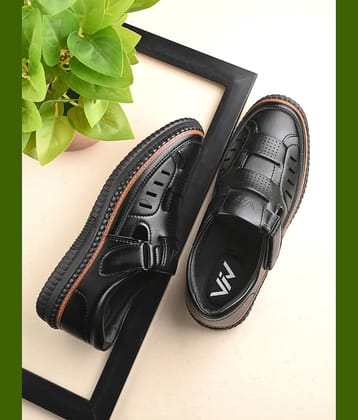 viv - Black Men's Sandals
