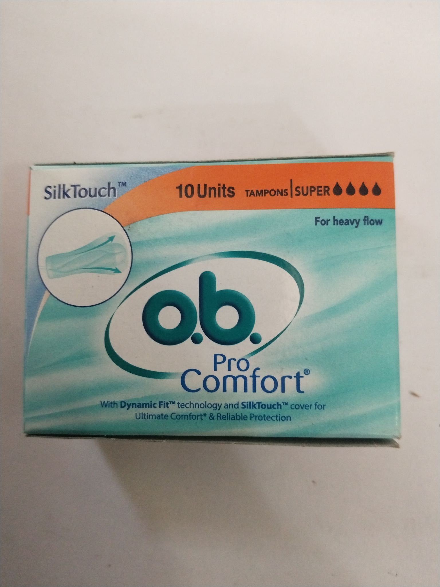 Silktouch Ob Pro Comfort For heavy flow Ultimate comfort & reliable protection 