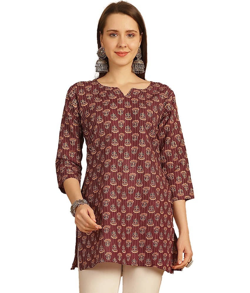 Cotton Short Kurti For Women (Pack of 1)