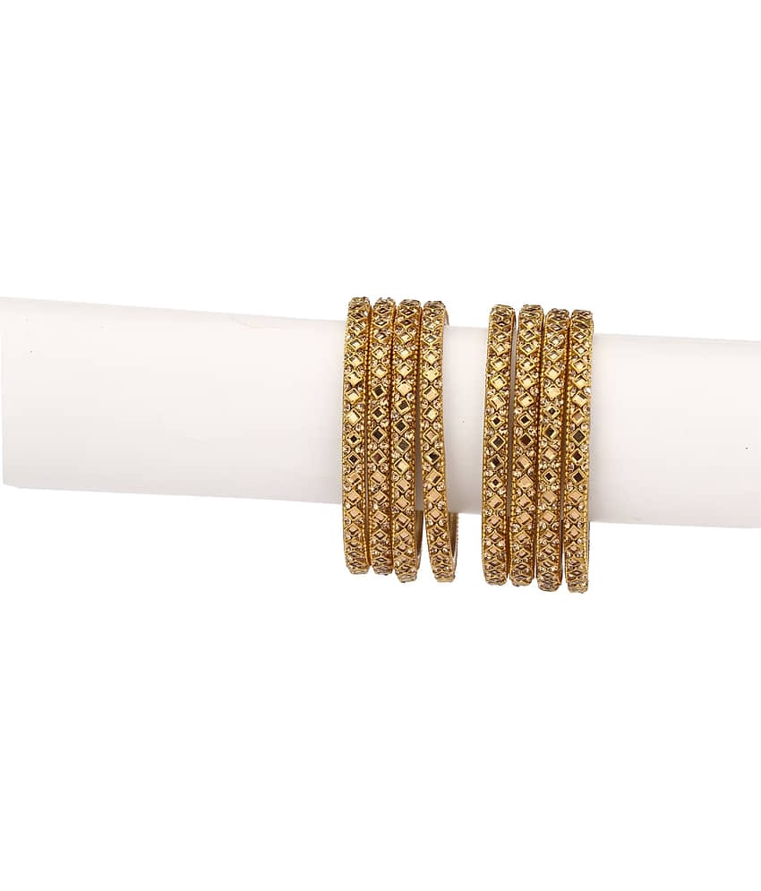 AFAST - Gold Bangle Set (Pack of 1)