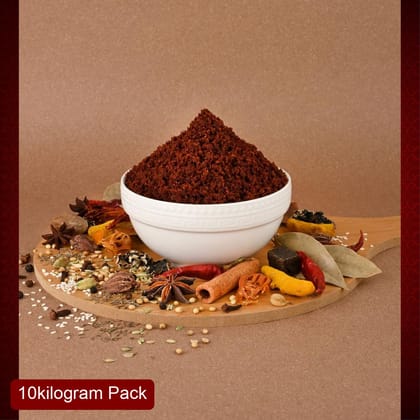 Subhojyam KL Kala Masala (10 Kg) | Deep Roasted Black Spice Blend | Bulk Wholesale Pack