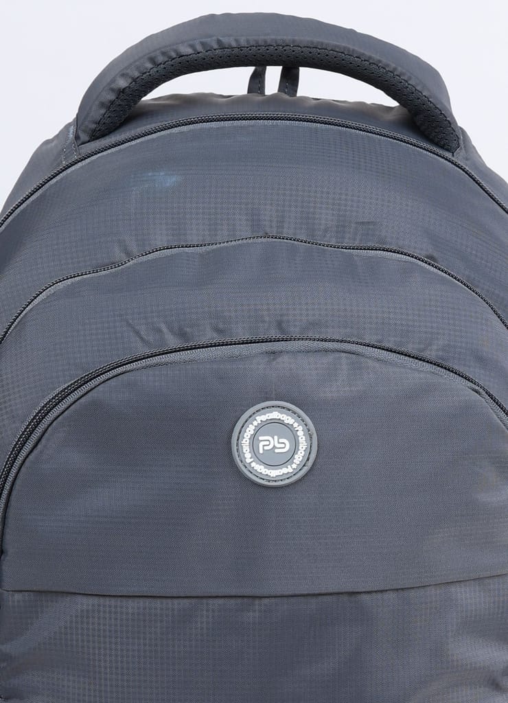 PB Pearlbags FLAUNT 25L Solid Casual Backpack,3 Compartment,Premium Fabric,Water Resistant Anti Theft,School & College Bag for Boys and Girls,Office & Travel Bag for Men and Women,48X31X17 Cms