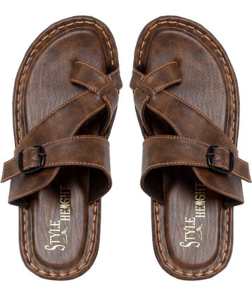 Style Height Rust Flip Flops