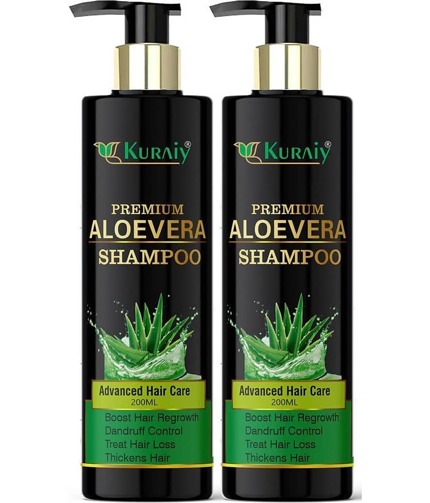 KURAIY NATURAL ALOE VERA SHAMPOO 200ML PACK OF 2