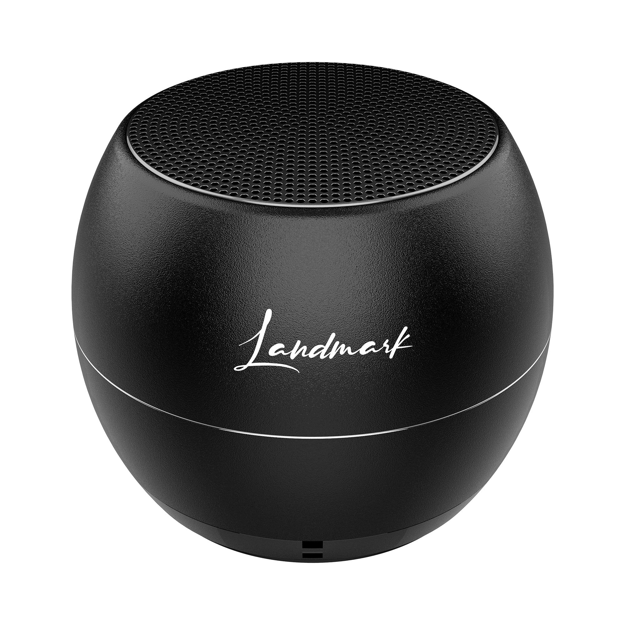 Landmark Shell BT1045 Portable Speaker - Tiny Yet Mighty-Black