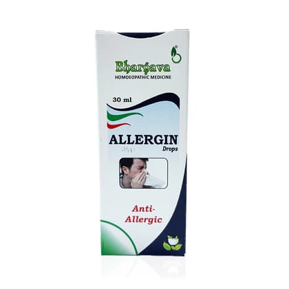 Doctor Bhargava Allergin Minims: Homeopathic Allergy Drops for Sneezing, Itching & Watery Eyes  