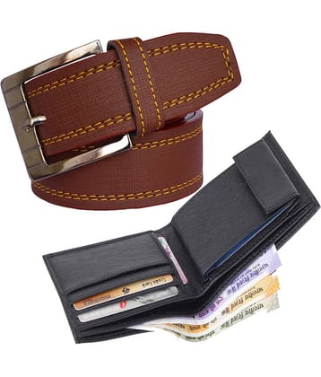 Loopa Multi PU Belts Wallets Set Belt Pack of 2